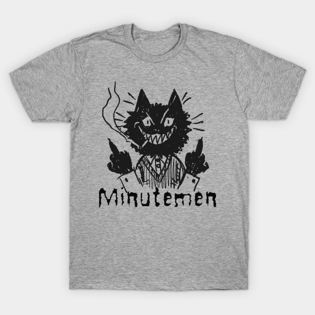 minutemen and the bad cat T-Shirt by anto veteran